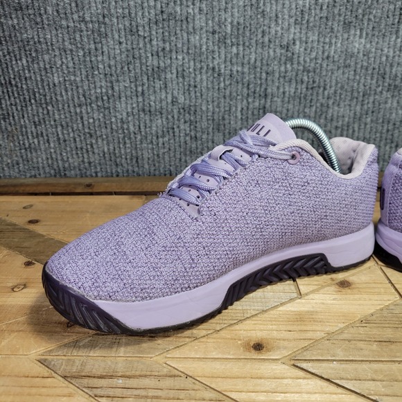 NOBULL Outwork Edge Women's 8.5 Impact  Gym Shoes Sneakers CrossFit Lavender - Picture 5 of 12
